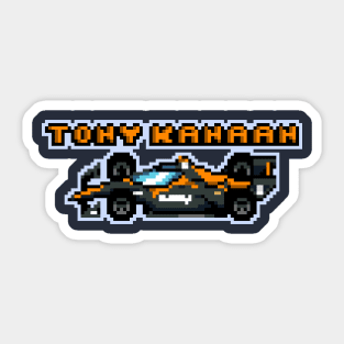 Tony Kanaan '23 Old School Sticker